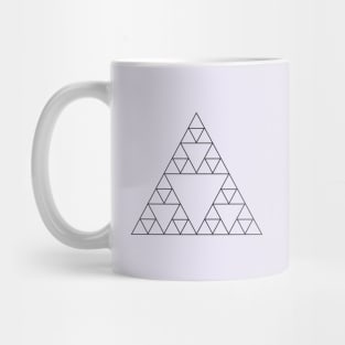 Sierpinski triangle Mug